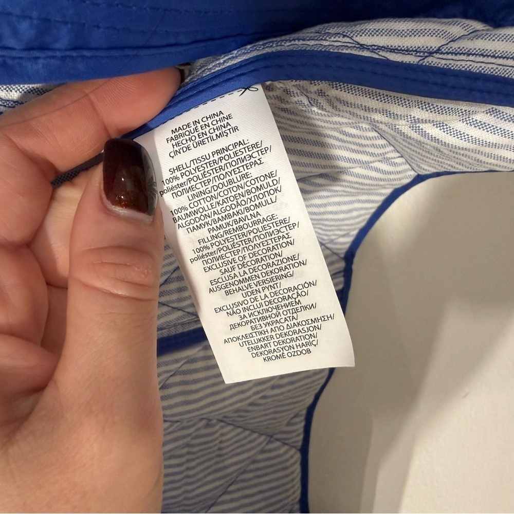 Polo Golf Ralph Lauren Spring Blue Heritage Quilted Vest L - Picture 6 of 9